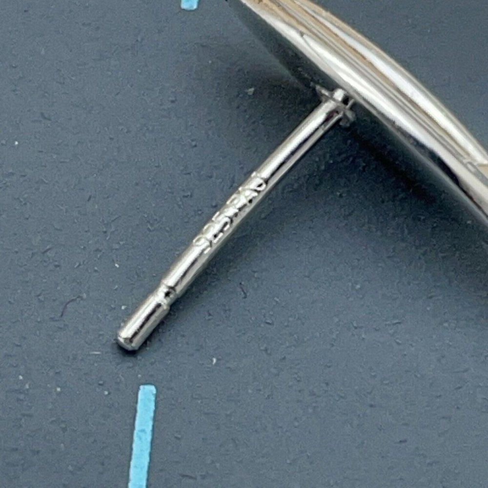 Sevilla Silver Oblong Chain Drop Earrings Sterling Silver Marquee Shaped Dangle - Picture 6 of 7